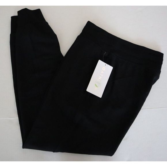 Athleta 599727-002 Women's Sz Small Black Semi-Fitted Mid-Rise Balance Joggers - Picture 6 of 7